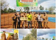 Pemdes Bukit dan BUMDes Maju Bersama Resmikan Titik Nol Usaha Ayam Petelur dan Jagung