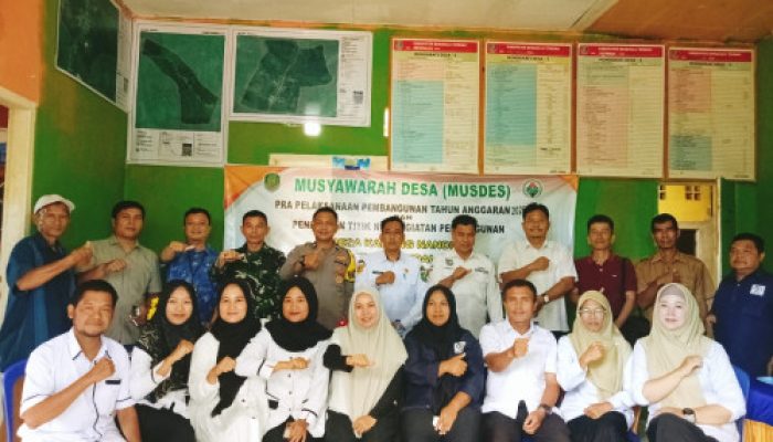 Pemdes Karananding Mulai Pembangunan Drainase 2026 Lewat Titik Nol