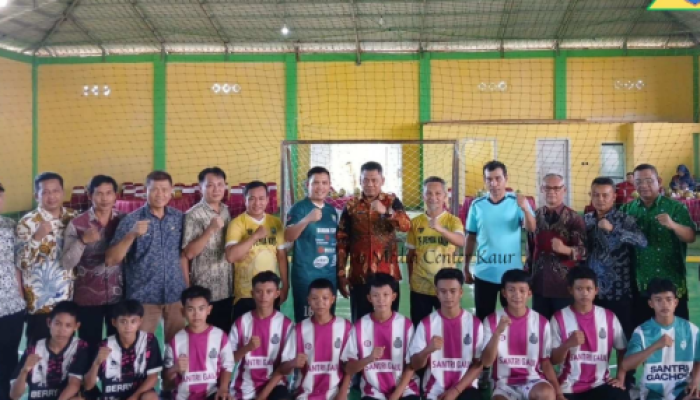 Lapangan Futsal Taman Bhineka Kaur Dihidupkan Kembali, Fokus Pembinaan Pemuda