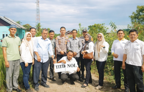 Titik Nol Perluasan Jalan Desa Tengah Padang Dimulai