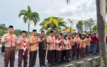 Kwarcab Kaur Hadiri Upacara HUT Kaur ke 23