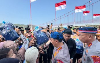 Kapolri: Jembatan Merah Putih Presisi Wujud Sinergi TNI-Polri Dukung Pembangunan dan Konektivitas Masyarakat