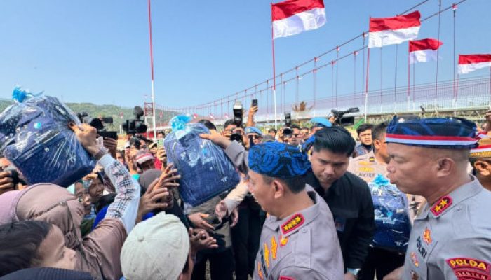 Kapolri: Jembatan Merah Putih Presisi Wujud Sinergi TNI-Polri Dukung Pembangunan dan Konektivitas Masyarakat