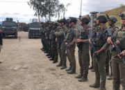 Jelang HUT ke-81 RI, Satgas Kepolisian Operasi Damai Cartenz Bersama Satgas TNI Perkuat Pengamanan di Intan Jaya