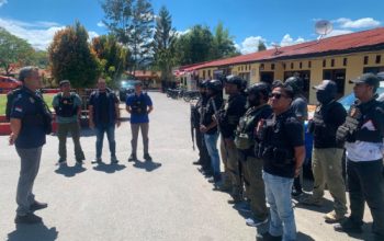 Satgas Kepolisian Operasi Damai Cartenz Respons Gangguan Tembakan di Polsek Asologaima, Situasi Kembali Aman