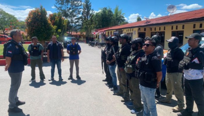 Satgas Kepolisian Operasi Damai Cartenz Respons Gangguan Tembakan di Polsek Asologaima, Situasi Kembali Aman