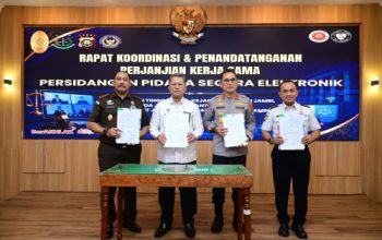 Polda Jambi Perkuat Sinergi Aparat Penegak Hukum melalui Persidangan Pidana Secara Elektronik