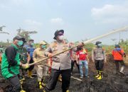 Polri Bersama TNI dan Stakeholder Gerak Cepat Tangani Karhutla di Sarolangun