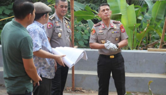 Kapolda Bengkulu Letakkan Batu Pertama Pembangunan Gedung Dittahti Polda Bengkulu Serta Ruang Tahanan Wanita dan Anak
