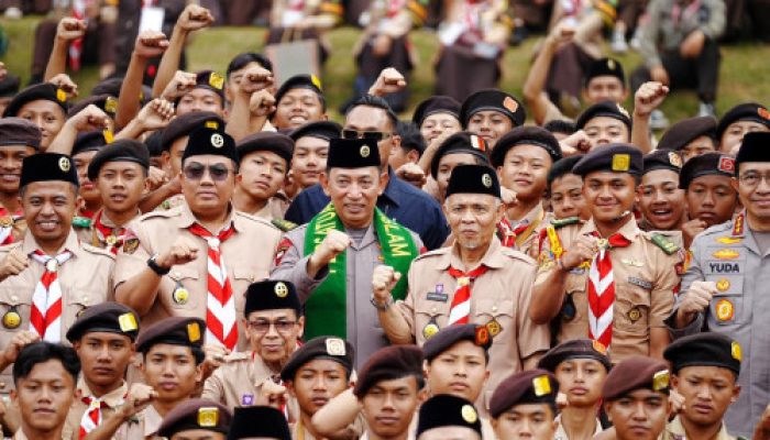 Kapolri: Kakak Kapolri Dulu Juga Pramuka